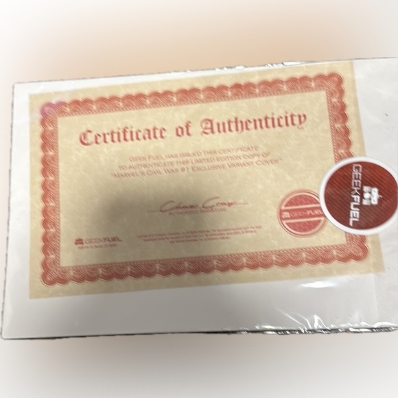 Marvel Civil War Comic Issue 001 - Picture 3 of 6